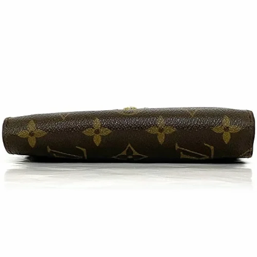 Louis Vuitton Vintage Pre-owned Cotton wallets Brown Dames