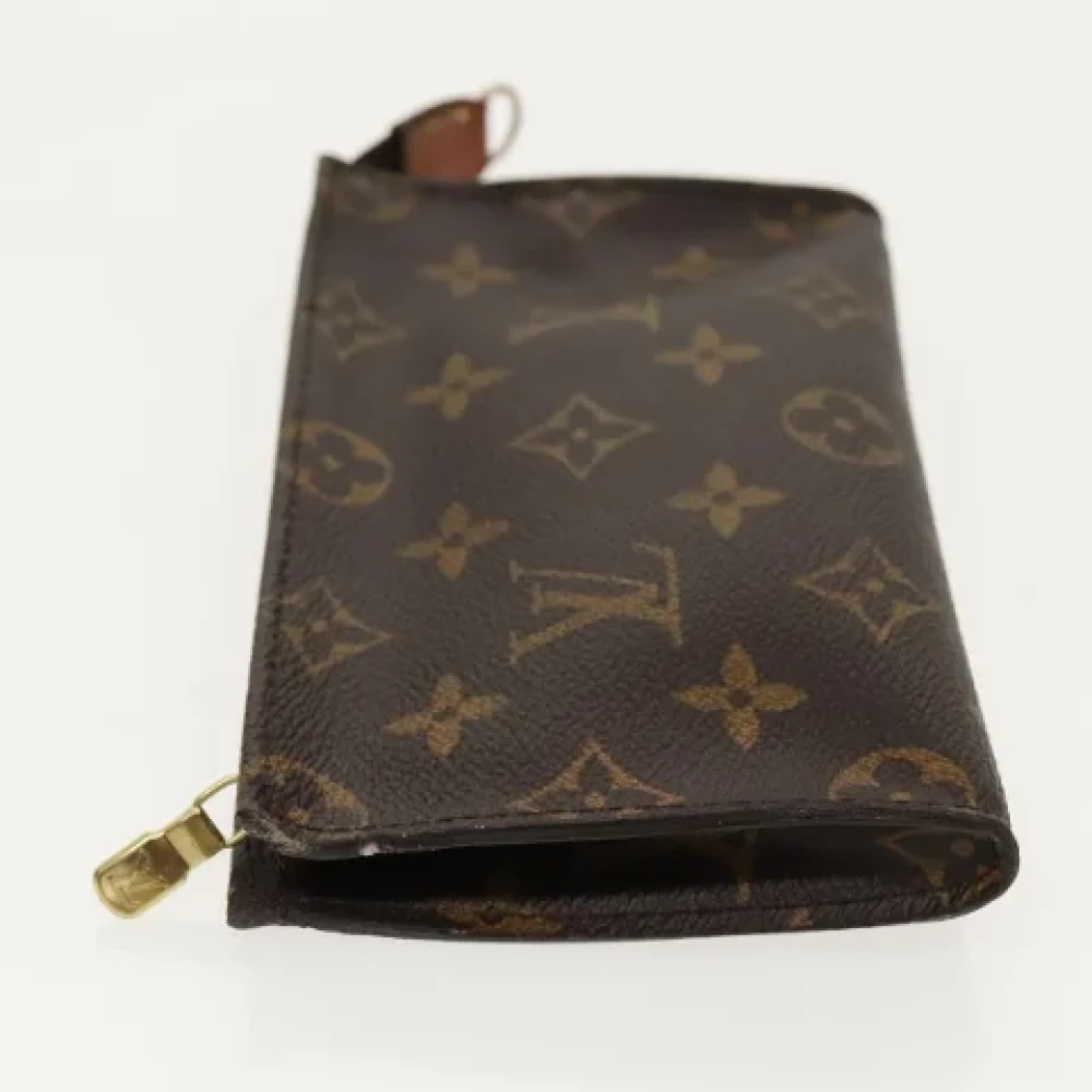 Louis Vuitton Vintage Pre-owned Canvas pouches Brown Dames