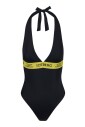 maillot-une-piece-noir-avec-bande-elastique-jaune-et-logo-contrastant