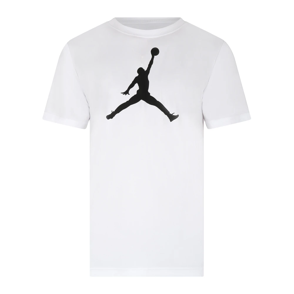 Jordan Unisex Kids White 954293 001 Short Sleeves T-Shirts - Kids Short Sleeve T-Shirts - 10 Y - Kids