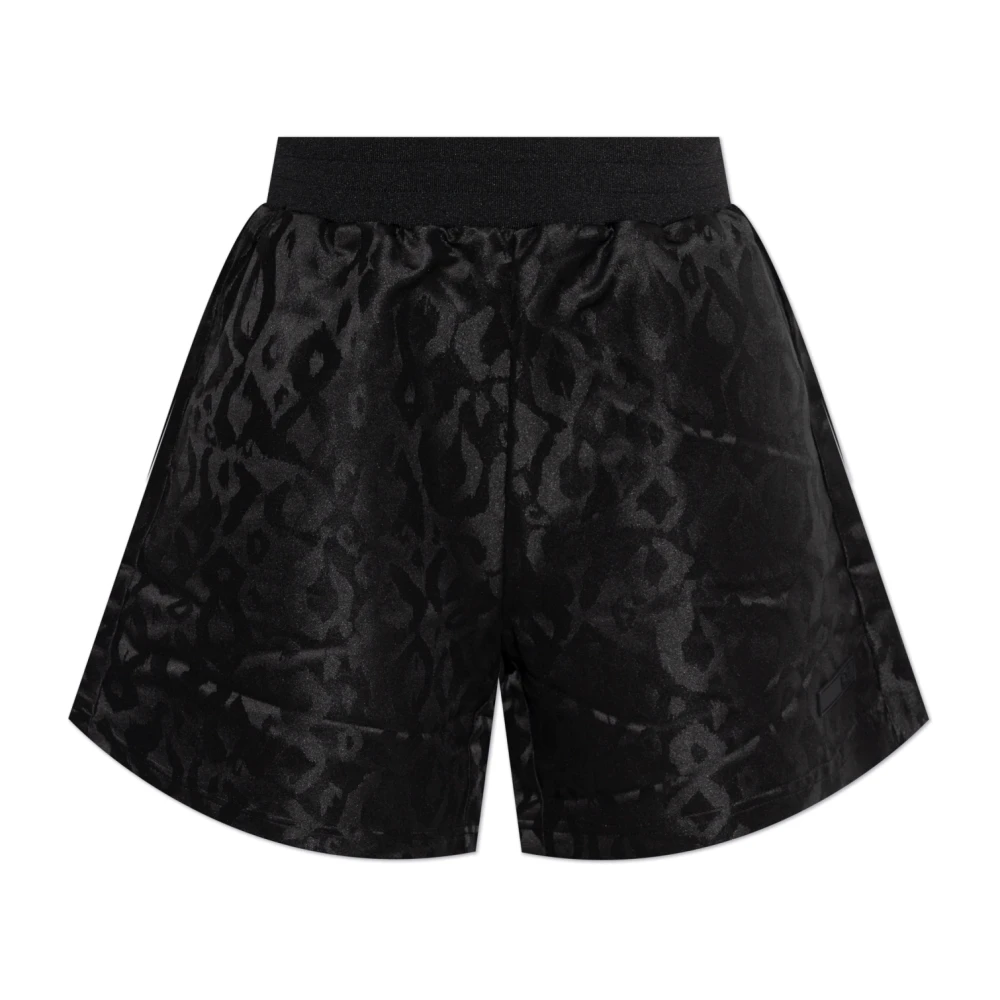 Emporio Armani EA7 Dierenprint shorts Black Dames