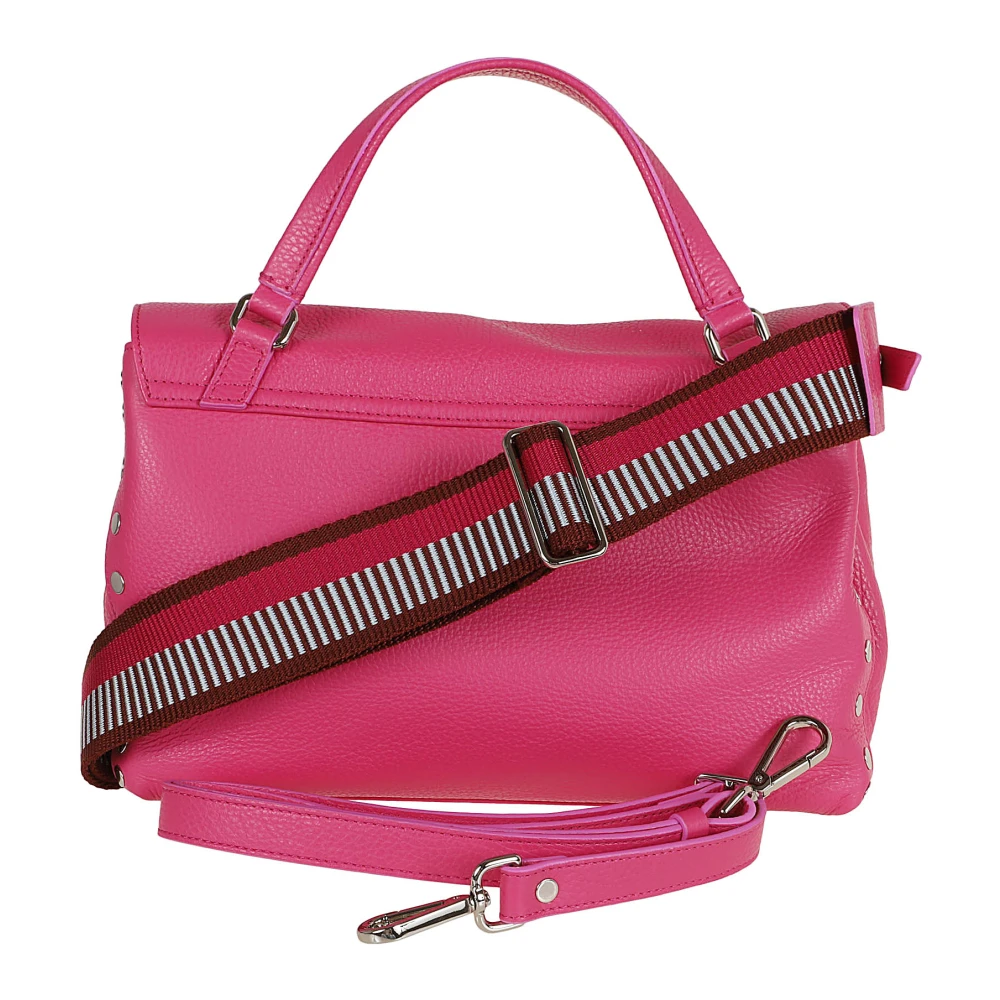 Zanellato Roze & Paarse Schoudertas Classic Postina S Pink Dames