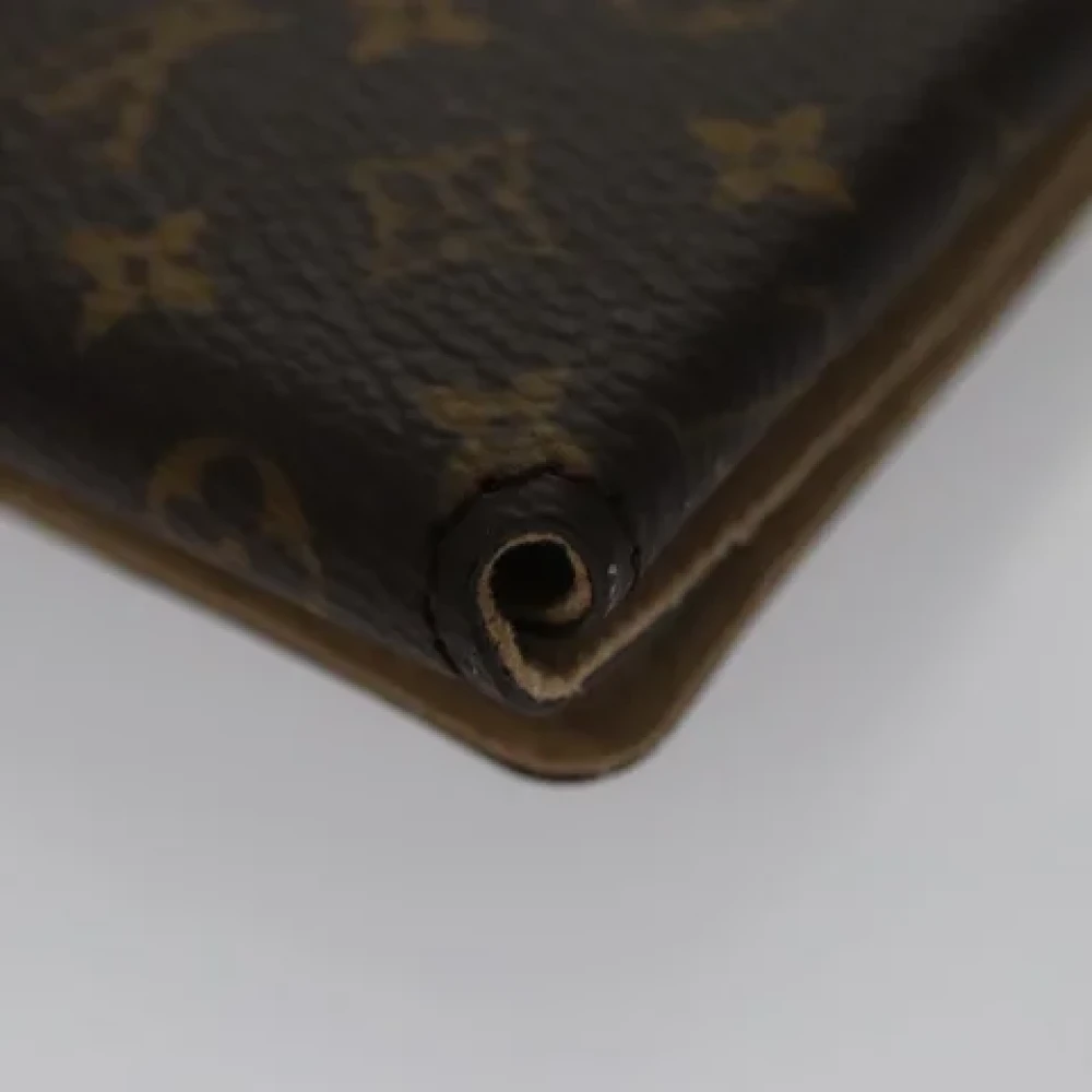 Louis Vuitton Vintage Pre-owned Canvas wallets Brown Unisex