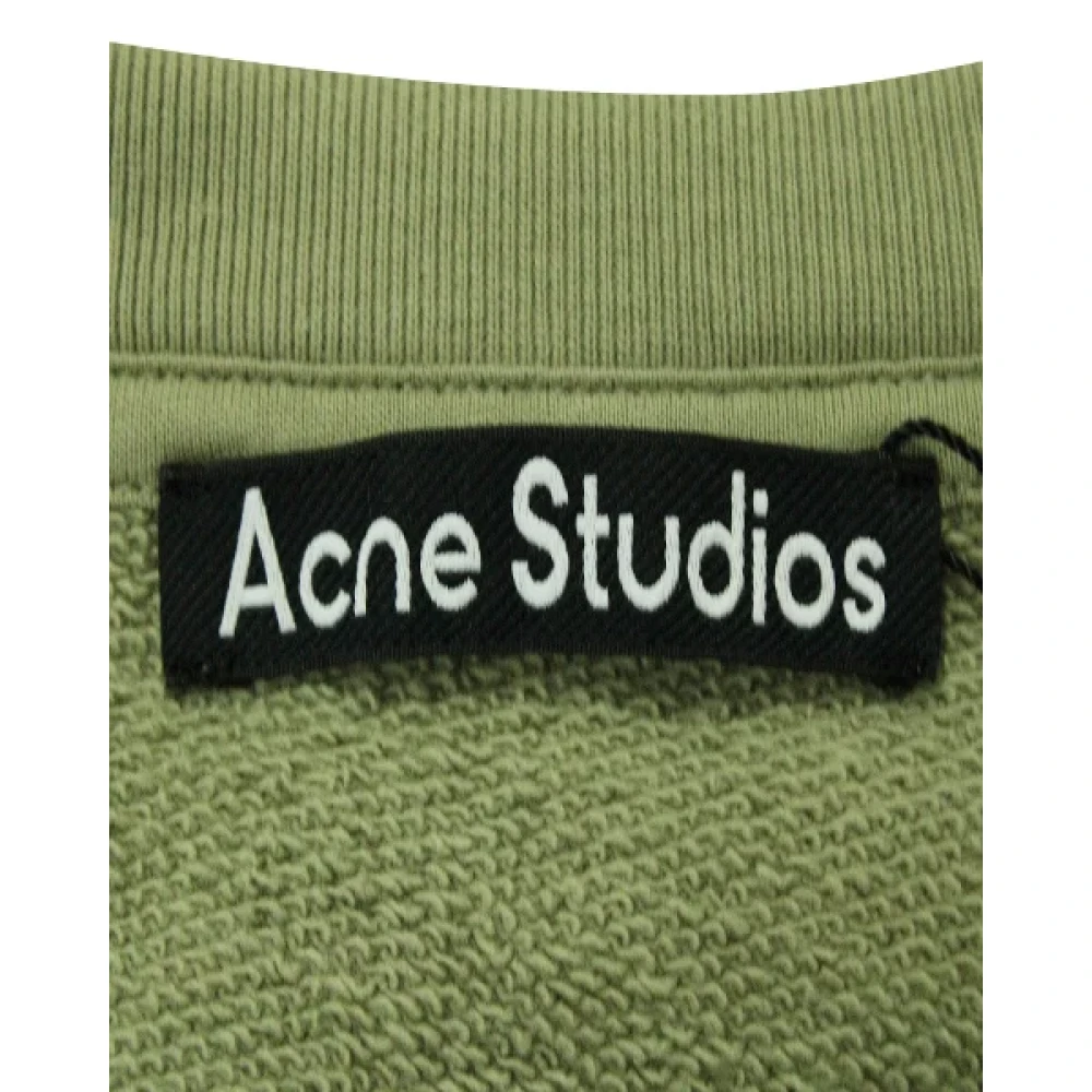 Acne Studios Pre-owned Cotton outerwear Green Dames