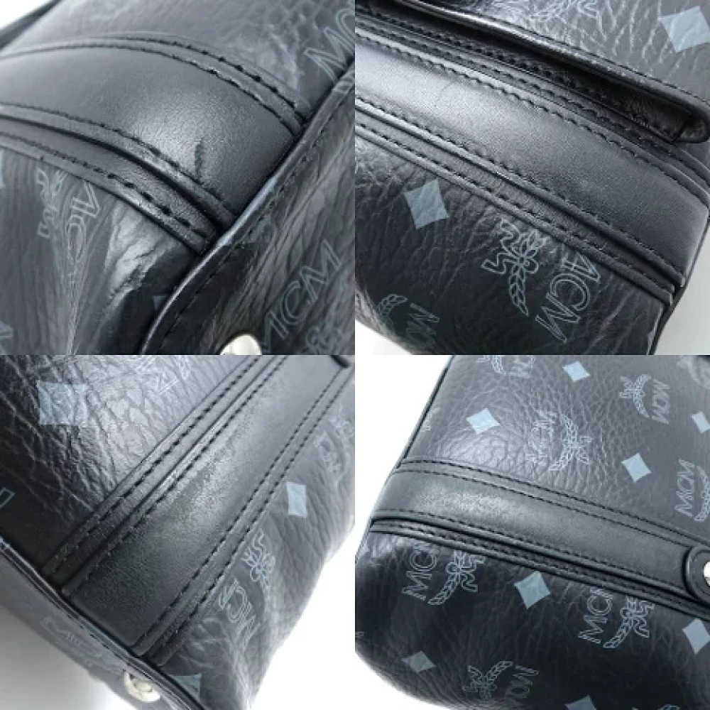 MCM Pre-owned Canvas handbags Black Dames