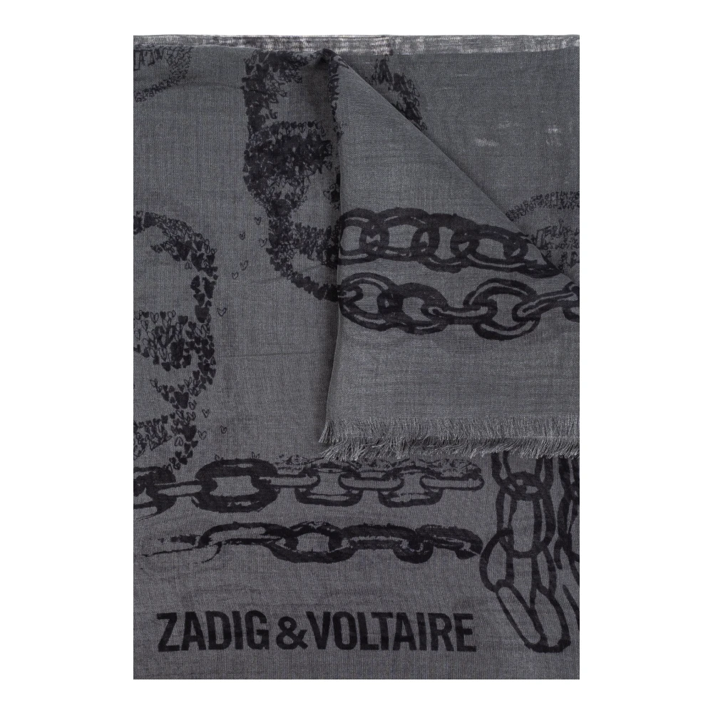 Zadig & Voltaire Sjaal Kerry Gray Dames