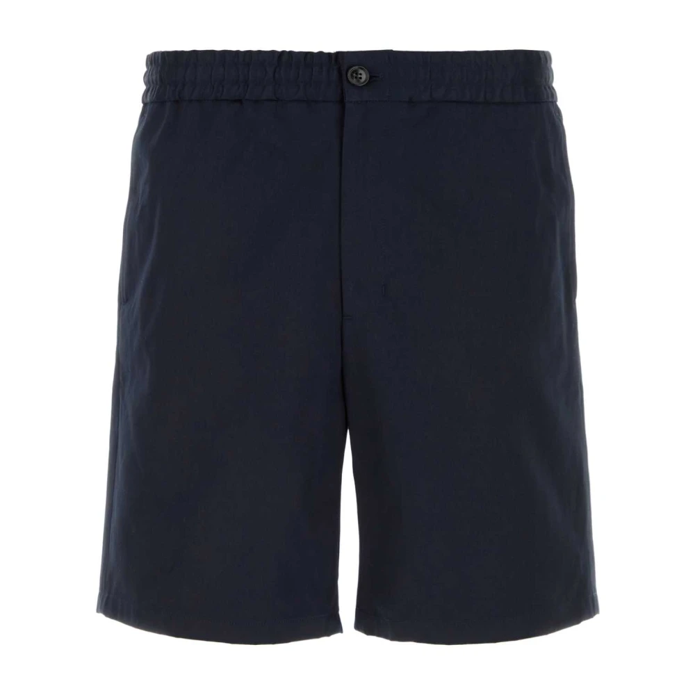 Ami Paris Men's Blue Midnight Bermuda Shorts