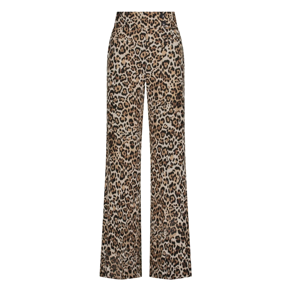 Nicowa Coreana Twill Broek Brown Dames