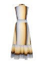 robe-midi-en-lin-imprime-the-multicolore