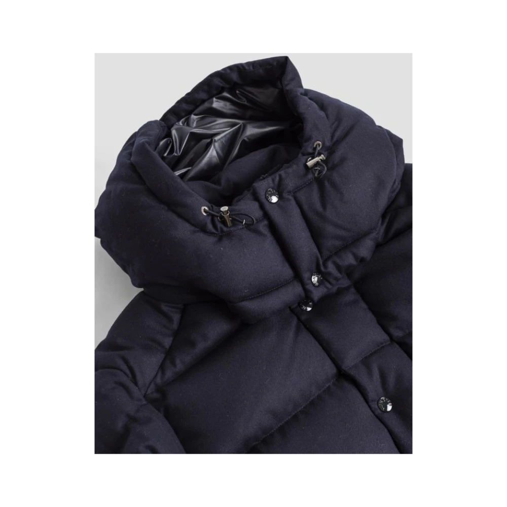 Moncler Vezere Puffer Jacket Blue Heren