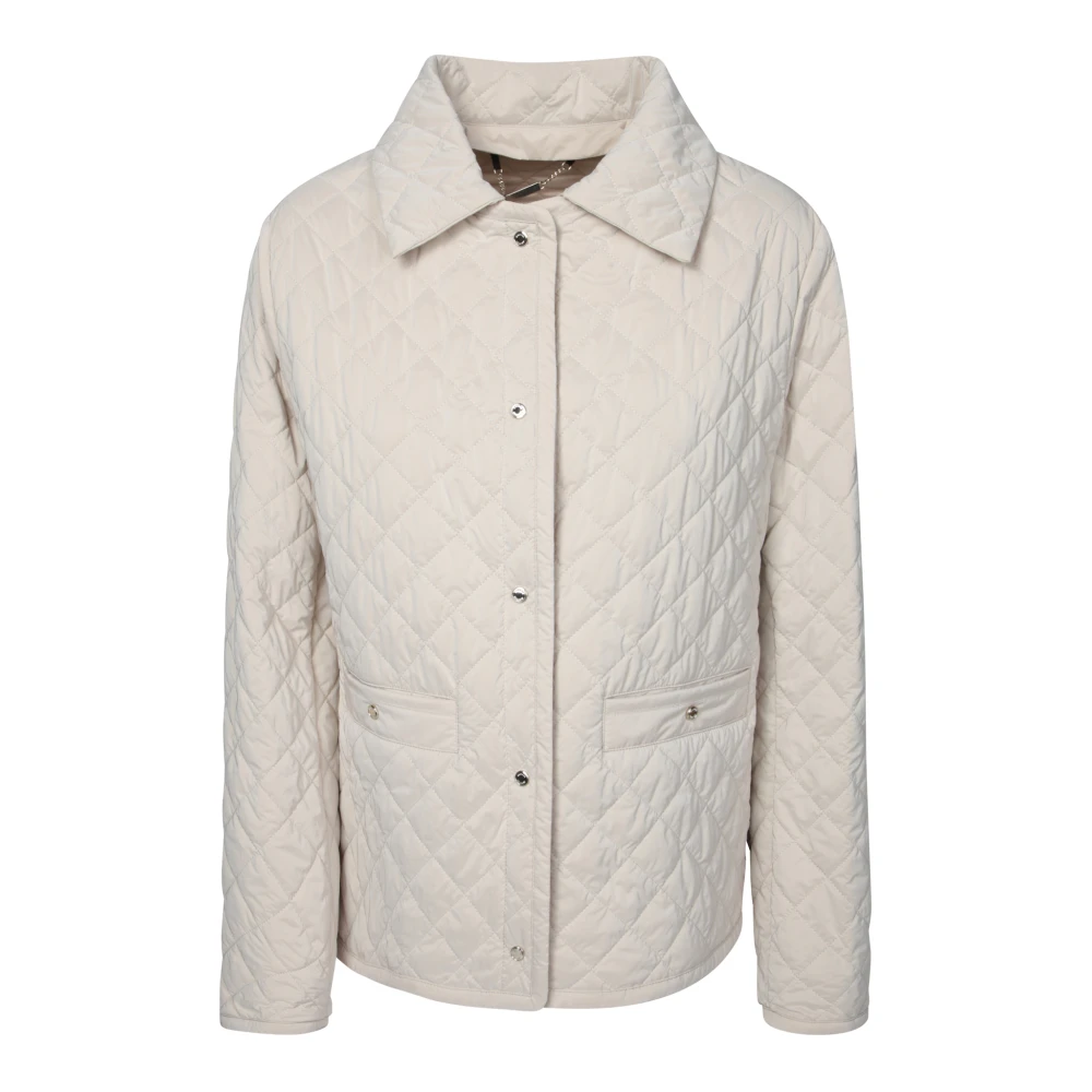 Moorer Women's Beige Light Jackets, Xs, Shaira Osq Jacket