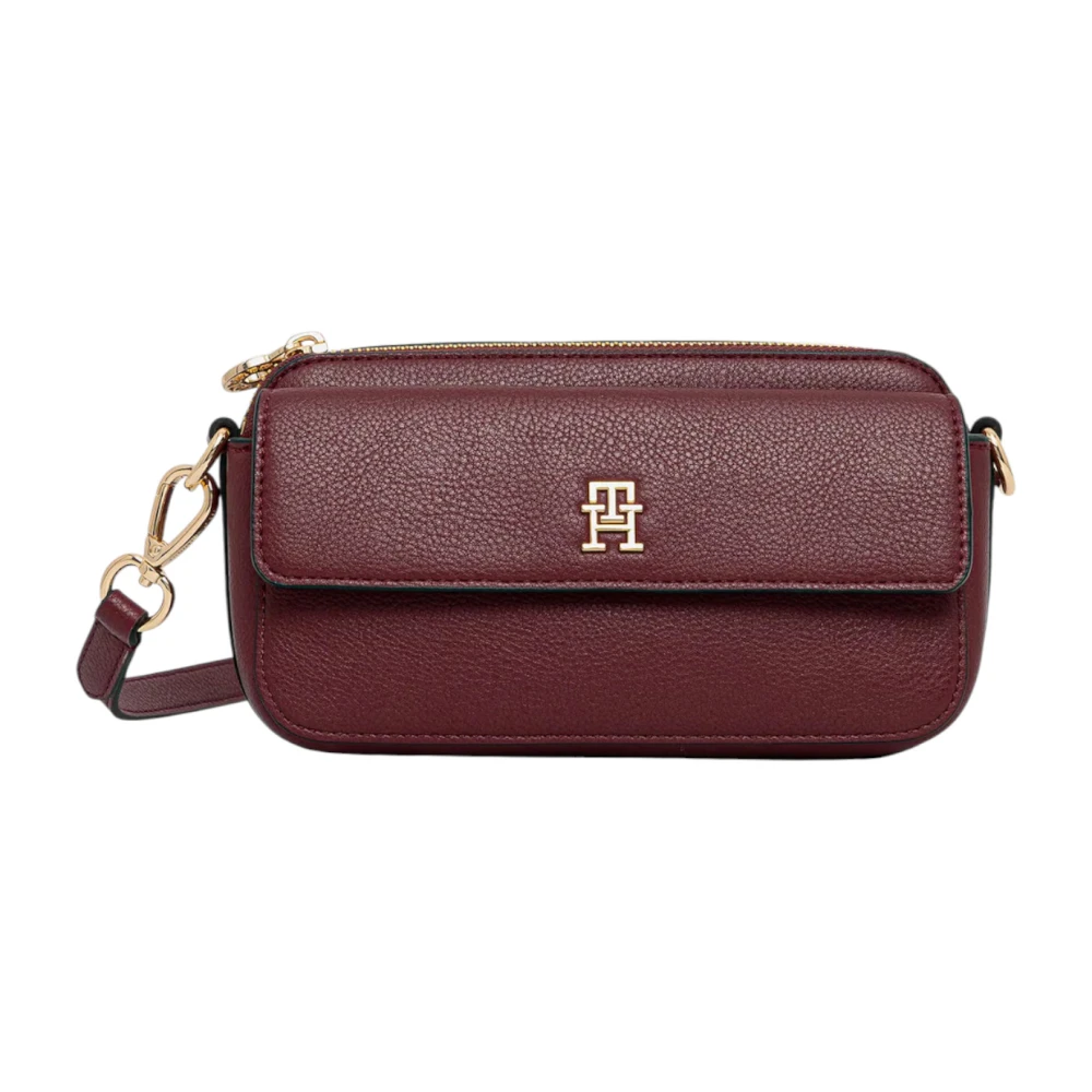 Tommy Hilfiger Women's Red Icon Crossbody Camera Bag - Cross Body Bags - One Size - Bags
