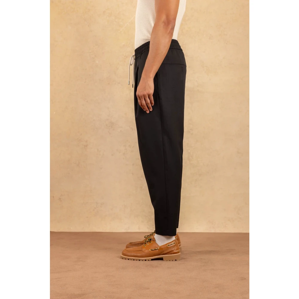 Drole de Monsieur Cropped Broek Gray Heren