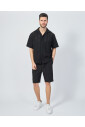 chemise-decontractee-noire-avec-broderie-all-over