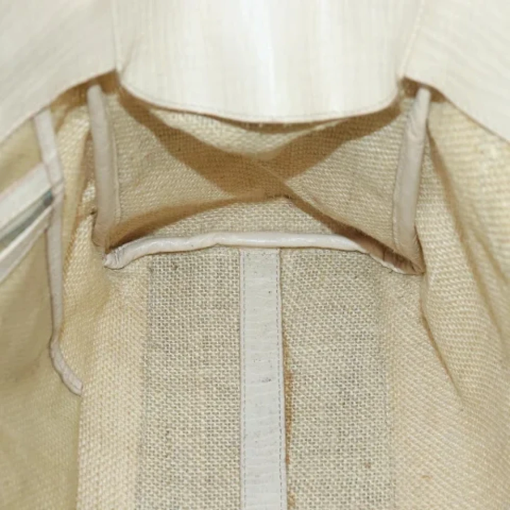 Fendi Vintage Pre-owned Canvas fendi-bags Beige Dames