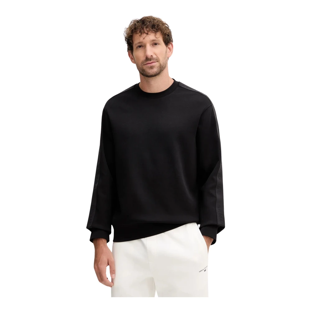 Armani Exchange Uomo Nero Felpe, S, New,