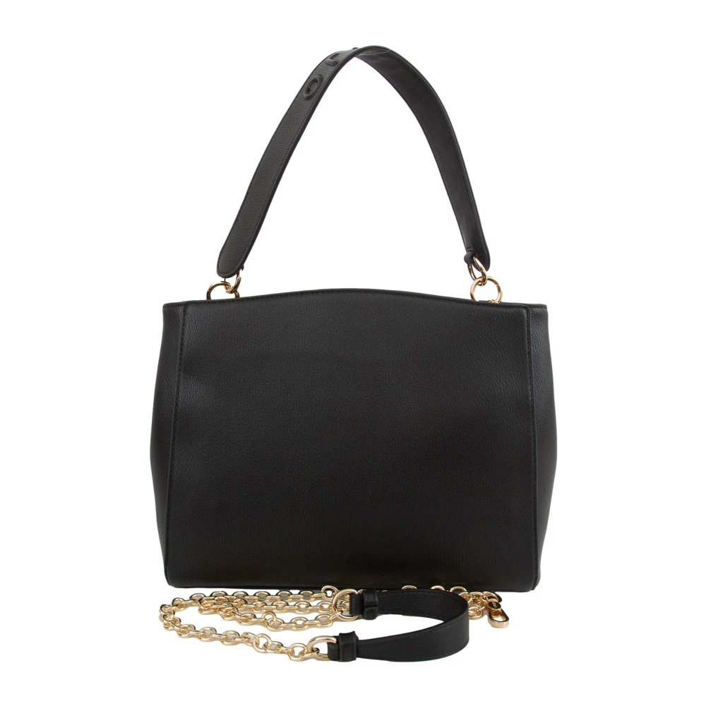 Liu Jo Zwarte Aktetas Elegante Stijl Black Dames