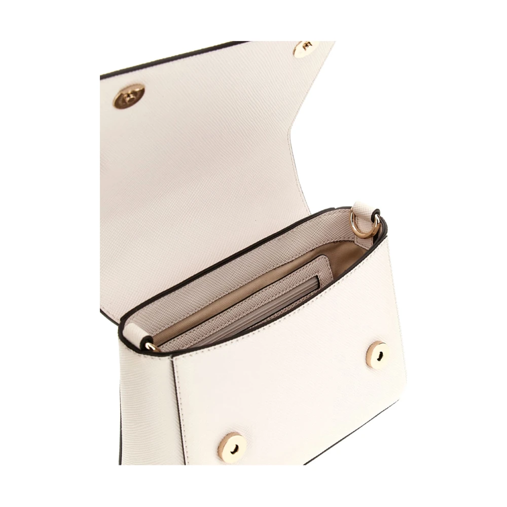Guess Elegante beige handtas met gouden details Beige Dames