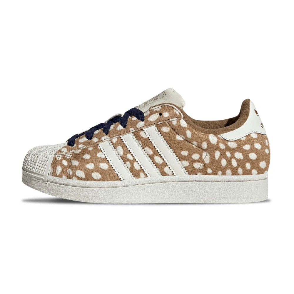 adidas Originals - Women - Superstar II Bambi Trainers - Size 5.5 - Brown - Leather - Image 2