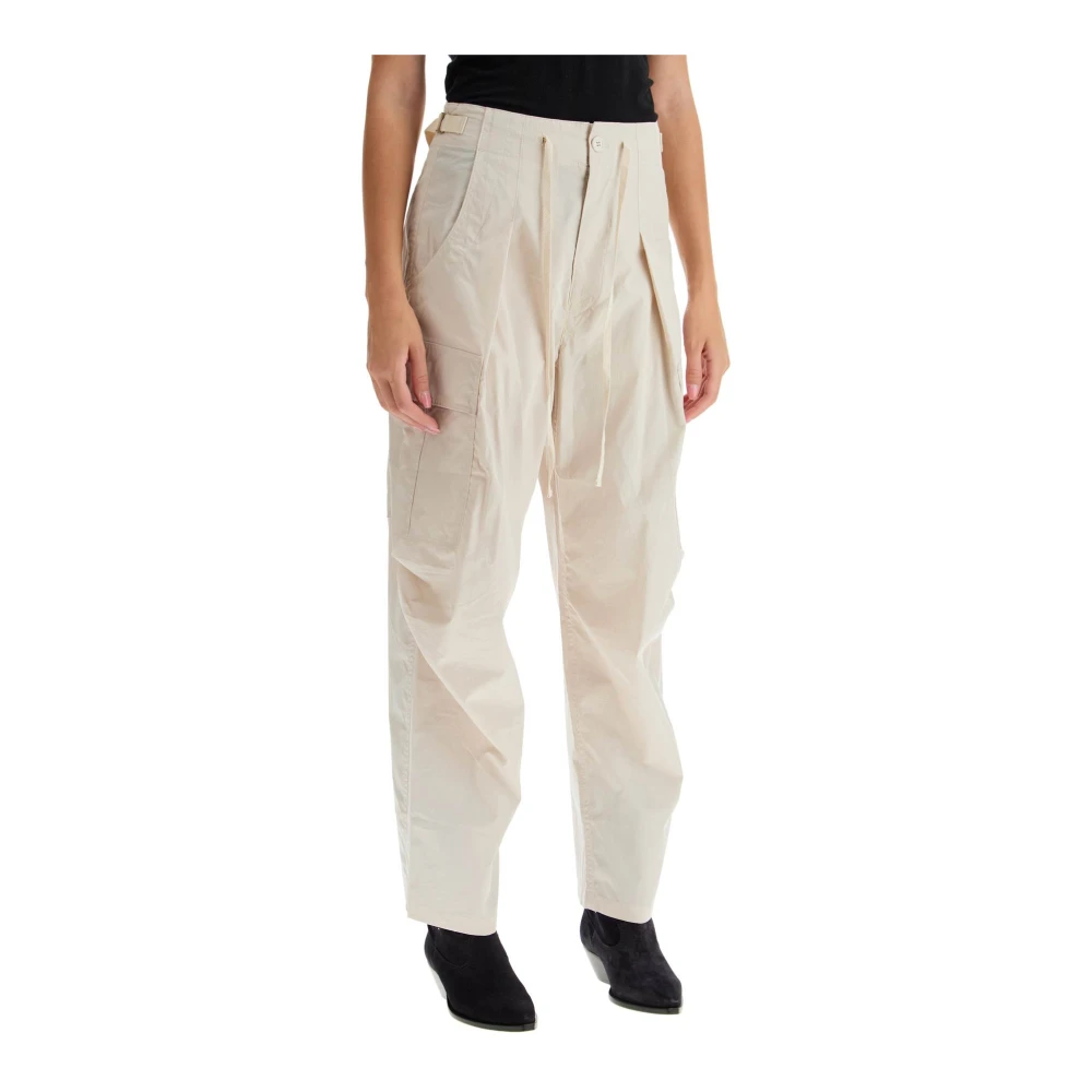 Isabel Marant Étoile Cargo Broek voor Stijlvol Comfort Beige Dames