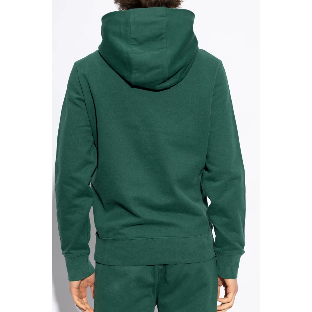 Moncler Sweatshirt met logo Green Heren