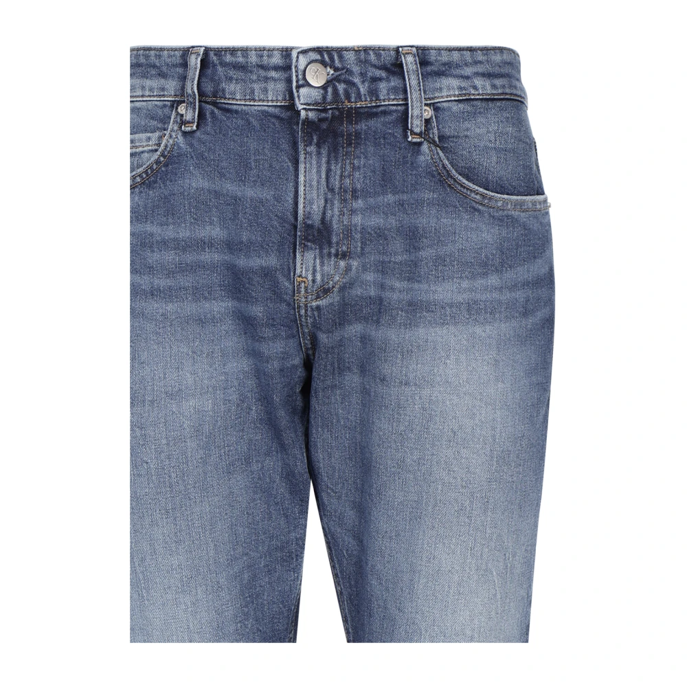 Calvin Klein Jeans met 98% katoen 2% elastan Blue Heren