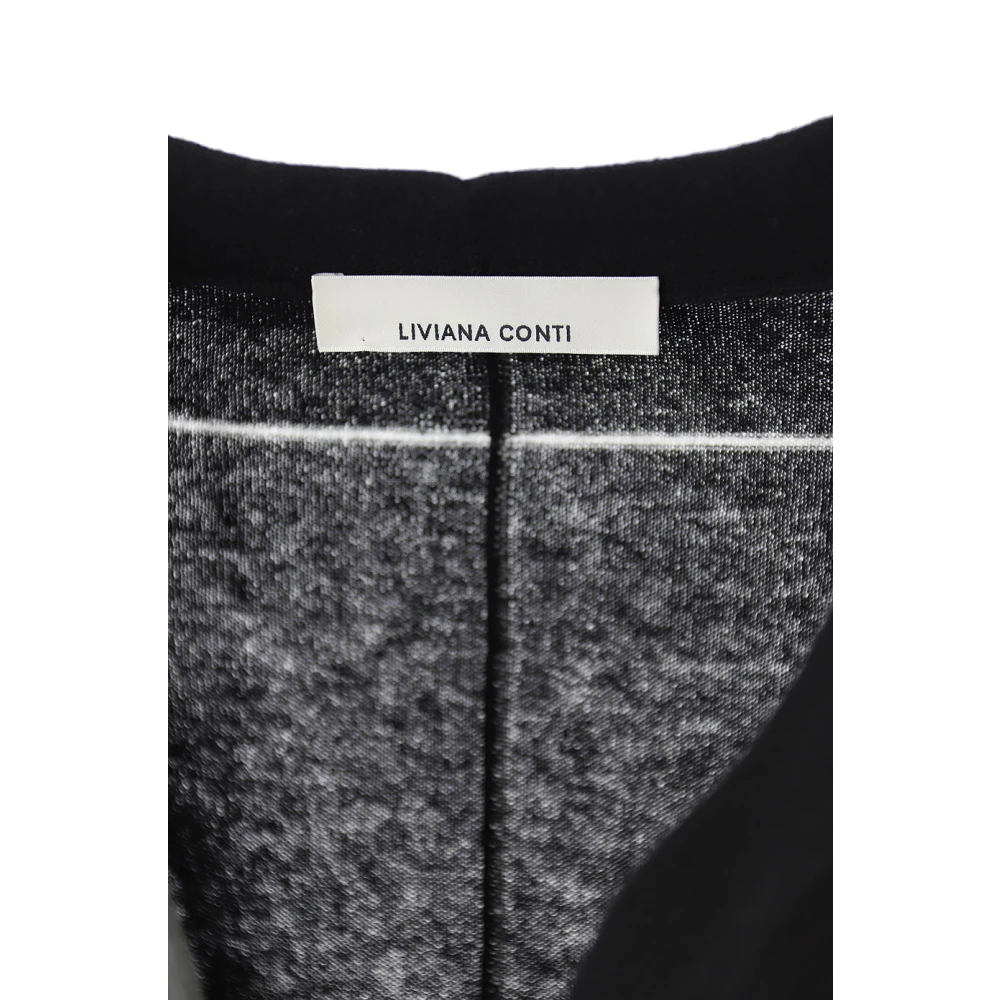 Liviana Conti Stijlvolle Cardigan Black Dames