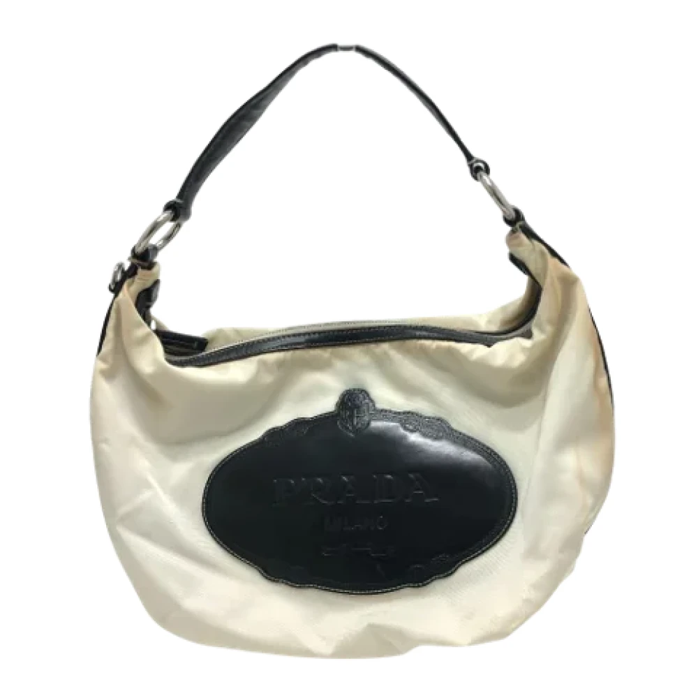 Prada Vintage Pre-owned Fabric prada-bags White Dames