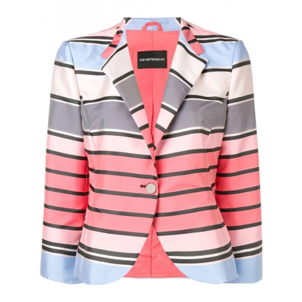 Emporio Armani Fantasie Vest voor Vrouwen Multicolor Dames