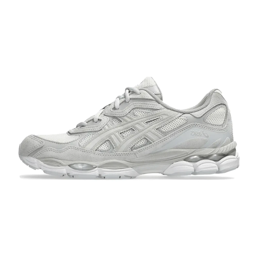 Asics Crème Wolk Hardloopschoenen Heren Schoenen Grijs