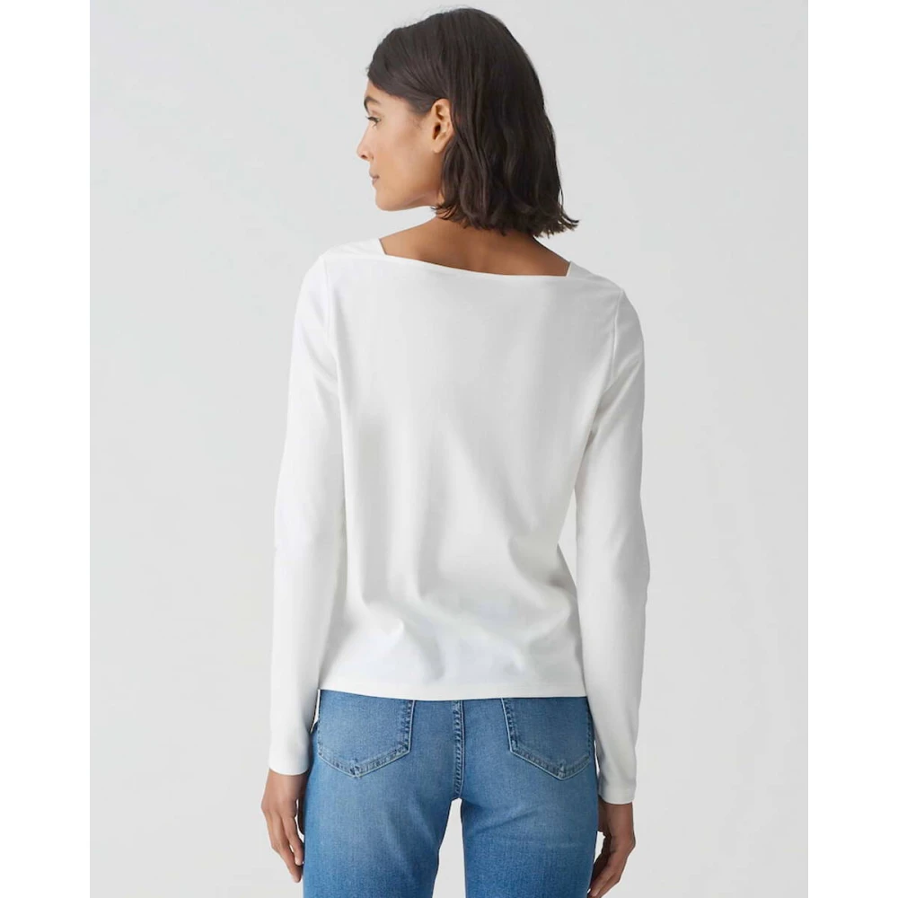 Opus Top met korte mouwen en Subda Beige Dames