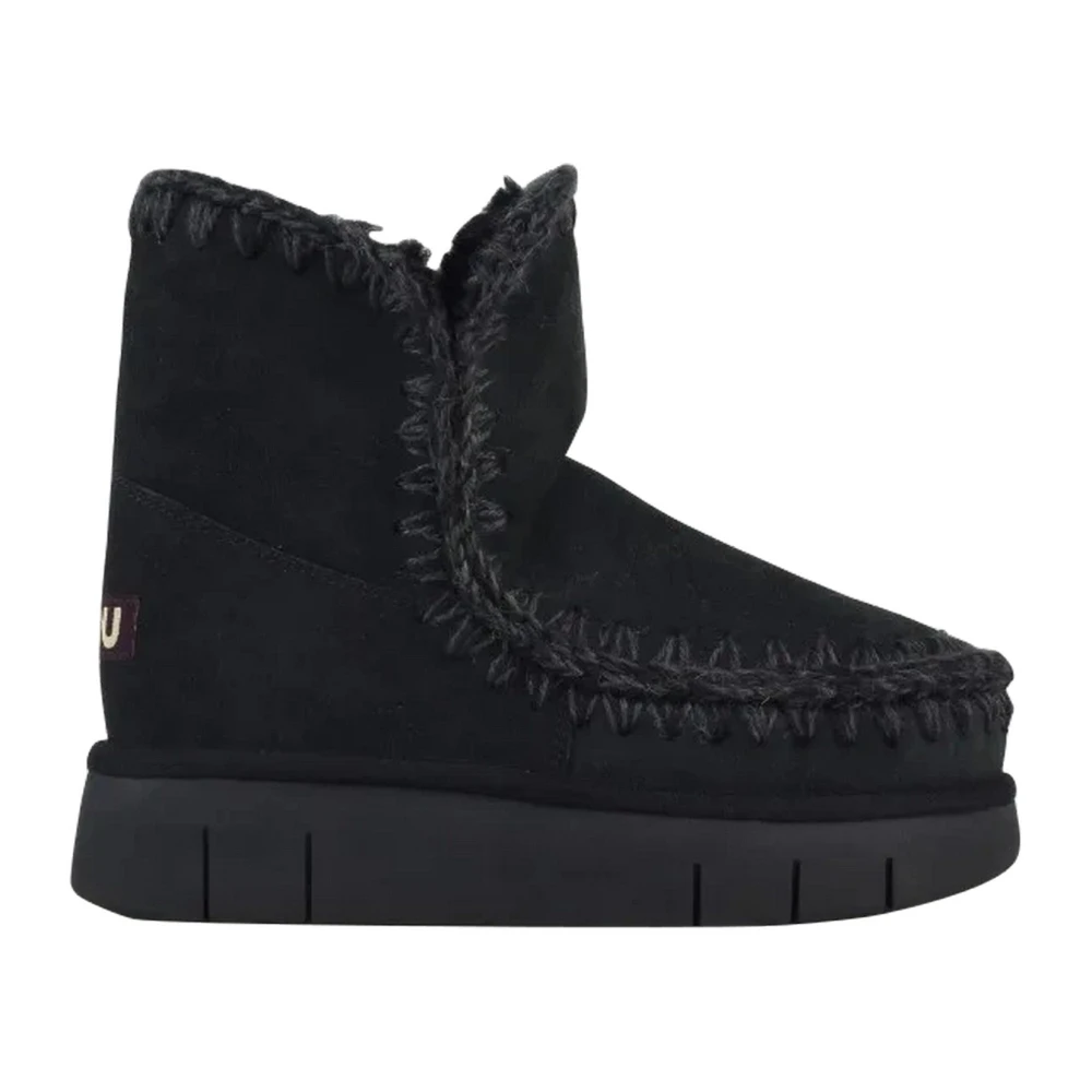 Mou , Winter Boots, Female, Black, 5 Uk, Black Ankle Boots For Women - Image 2