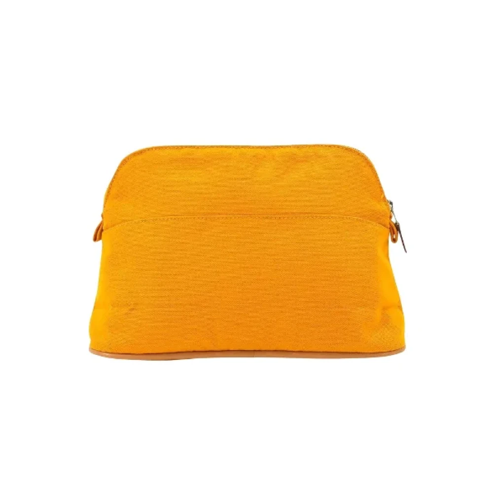 Hermès Vintage Pre-owned Canvas clutches Yellow Dames