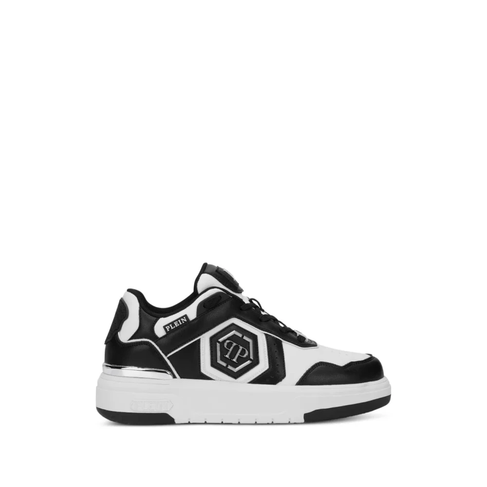 Philipp Plein Men's Black Sneakers, 11 Uk, Sk8r Sneaker