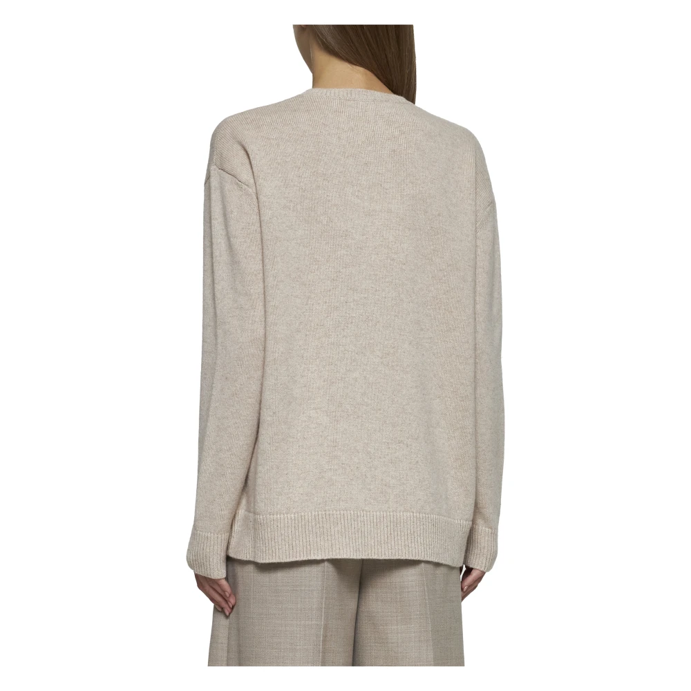 Max Mara 1951 Sequin Beige Sweater Beige Dames