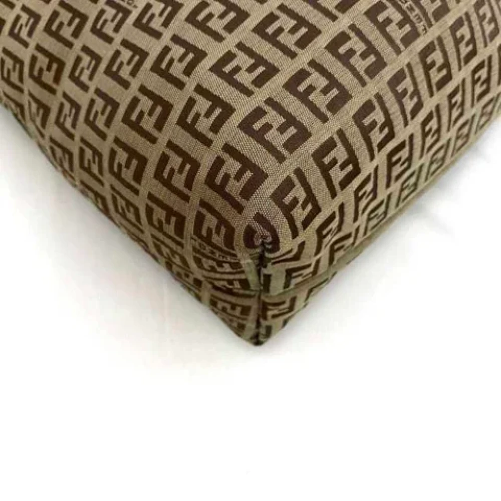 Fendi Vintage Pre-owned Fabric fendi-bags Beige Dames