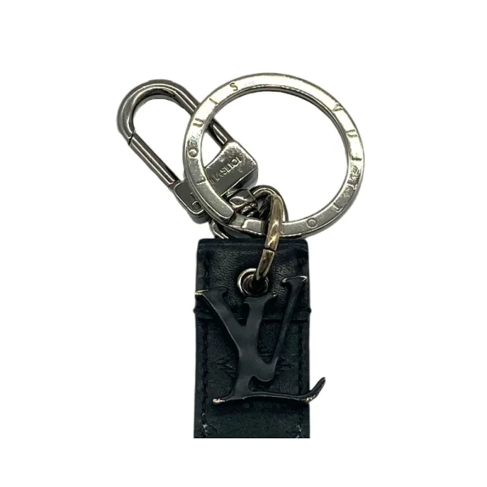 Louis Vuitton Vintage Pre-owned Leather key-holders Black Unisex