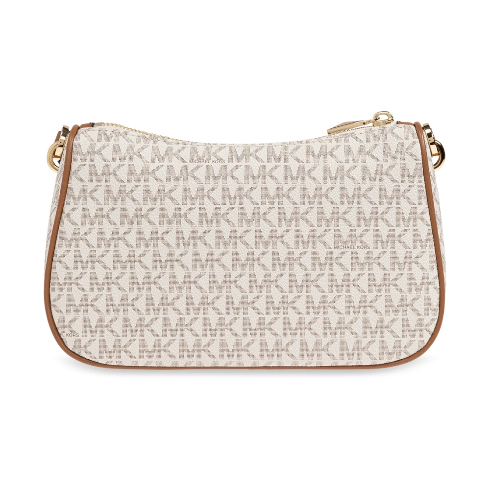 Michael Kors Jet Set Schoudertas Beige Dames
