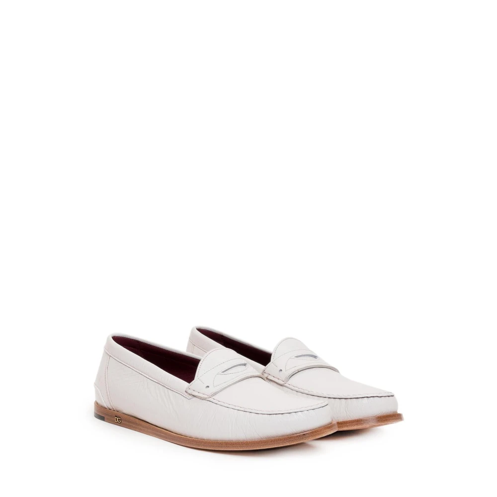 Dolce & Gabbana Loafers White Heren