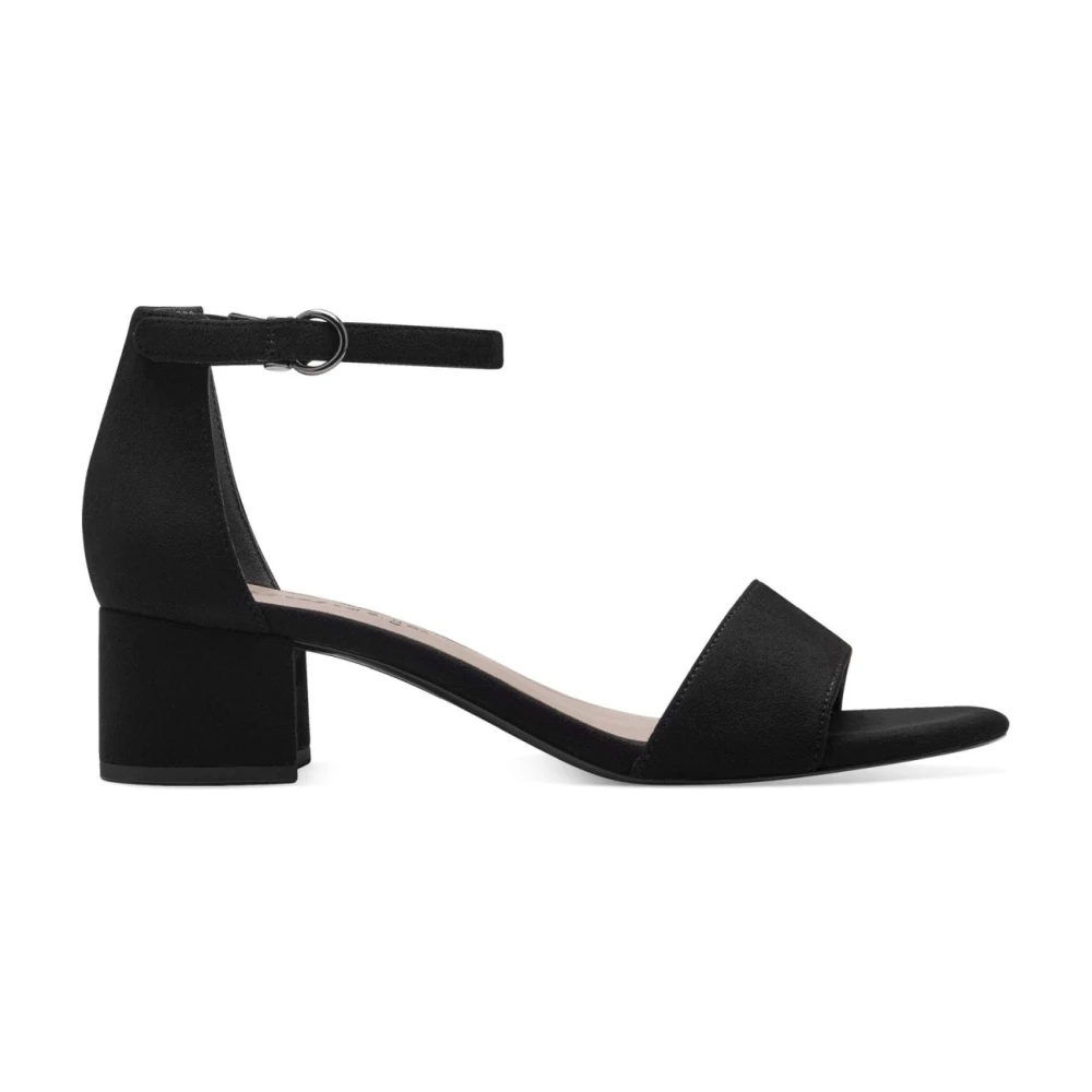 Tamaris Women's Black High Heel Sandals, 8 Uk, Casual Flat Sandals
