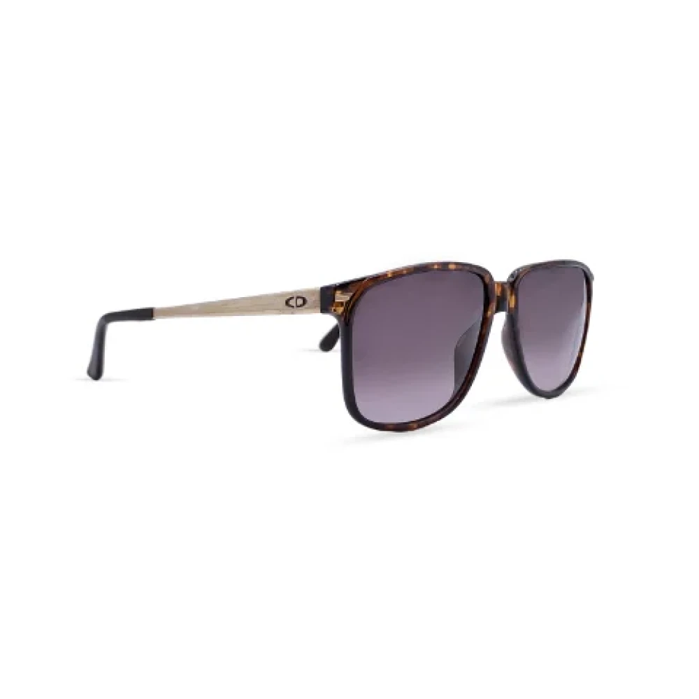 Dior Vintage Pre-owned Fabric sunglasses Brown Dames