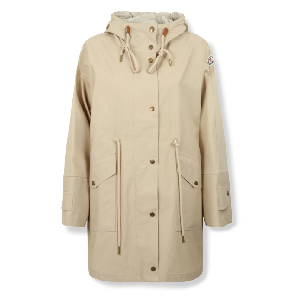 Moncler Women's Beige Parka - Parkas - One Size - Coats