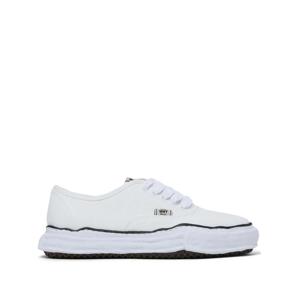 Mihara Yasuhiro Baker OG Sole Canvas Low-Top Sneaker Heren Schoenen Wit