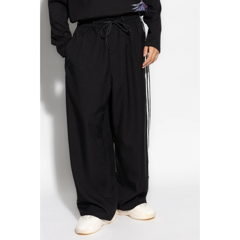 Y-3 Loszittende broek Black Heren