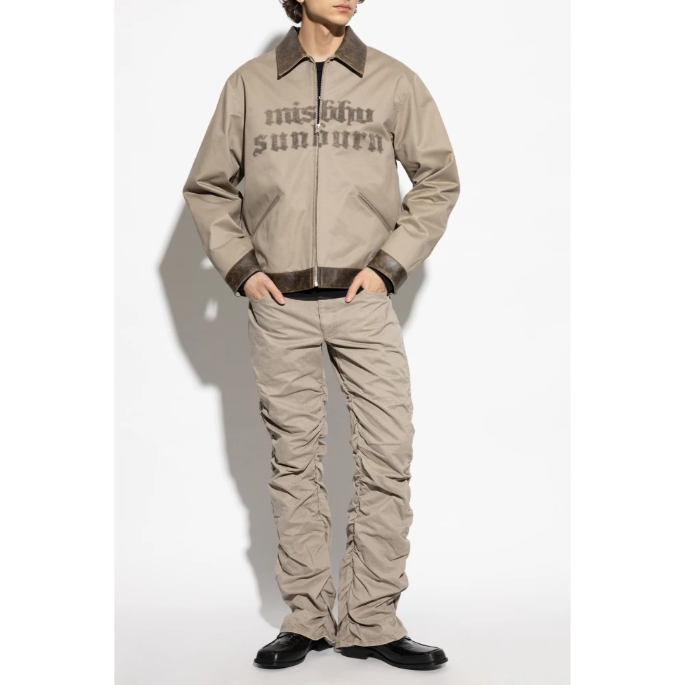 Misbhv Jas met logo Beige Heren