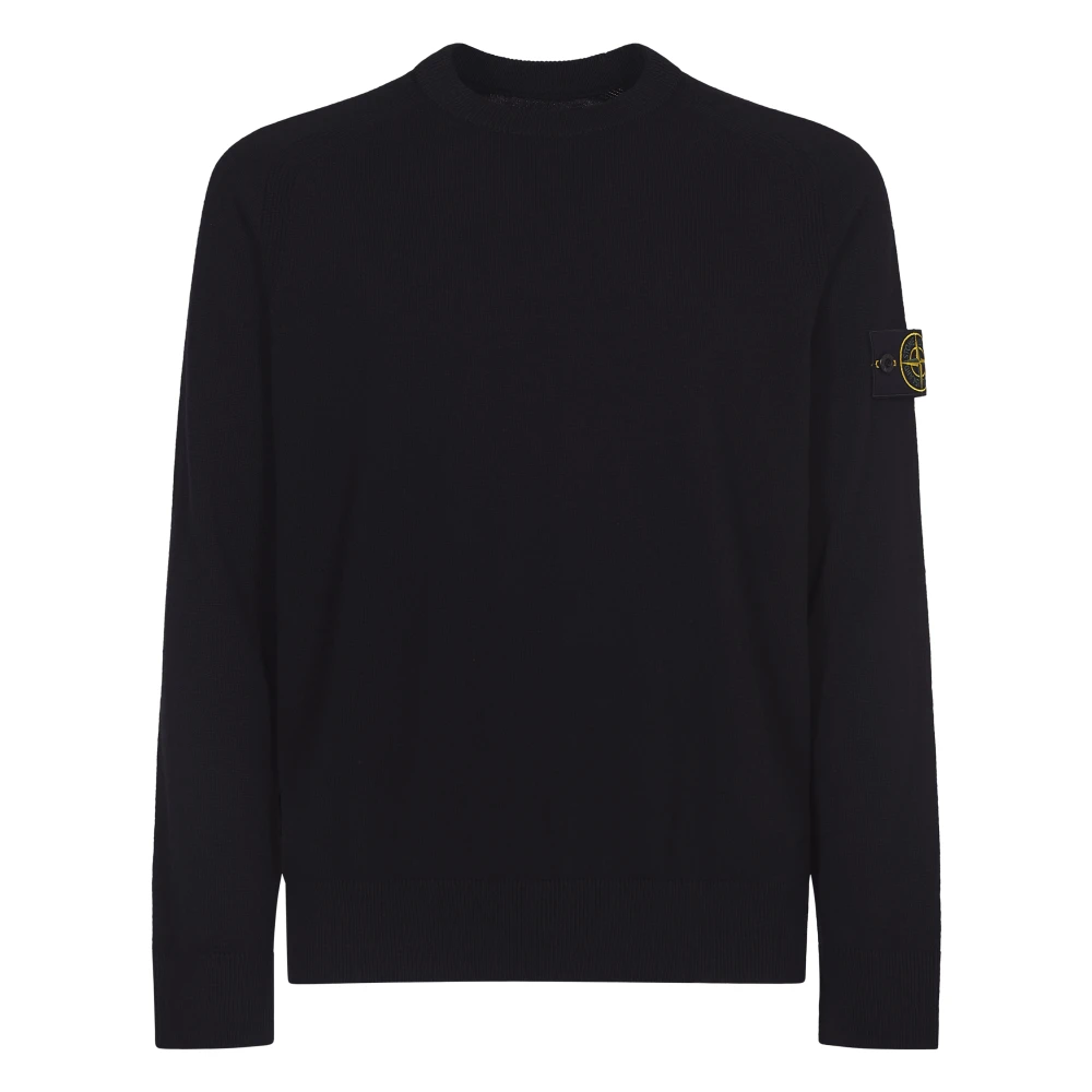 Stone Island Zwarte Herentruien Black Heren