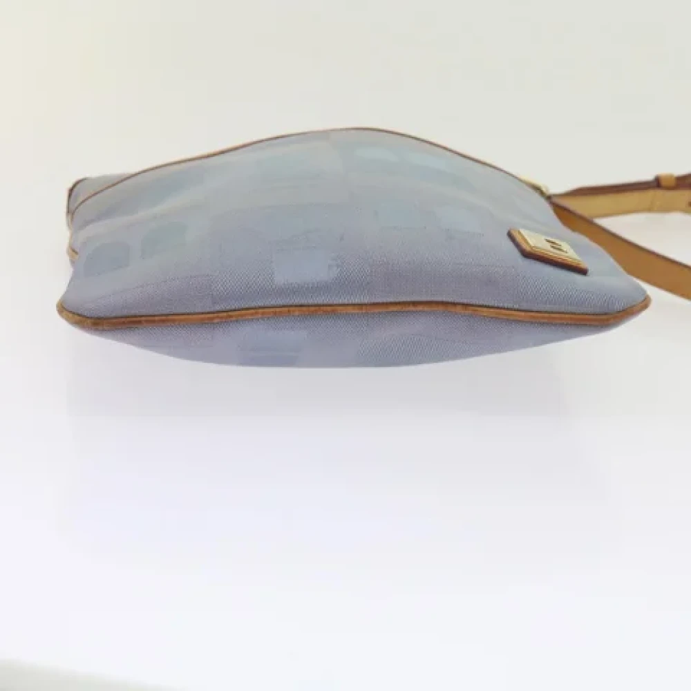 Bally Pre-owned Canvas shoulder-bags Blue Dames
