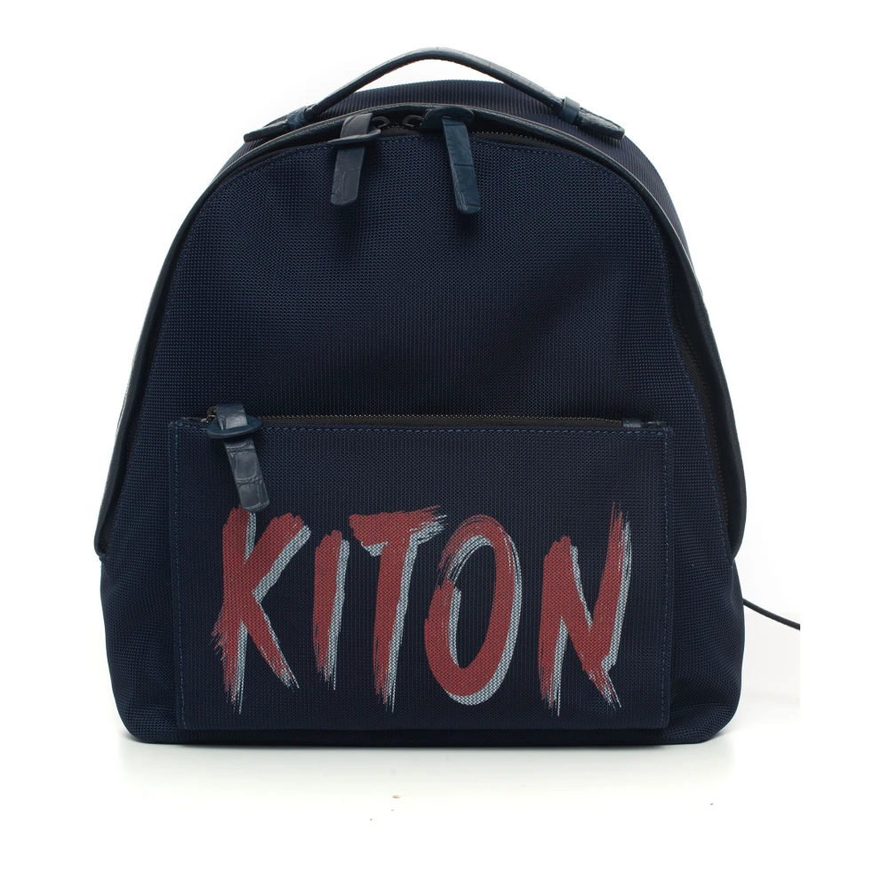 Kiton - Bags > Backpacks - Blue - Kiton - Modalova