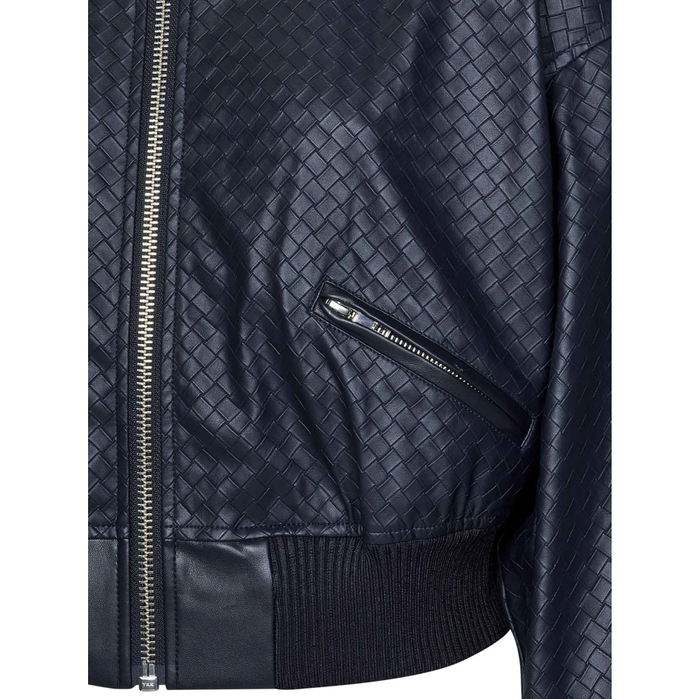 Rotate Birger Christensen Blauwe Bomberjack Blue Dames