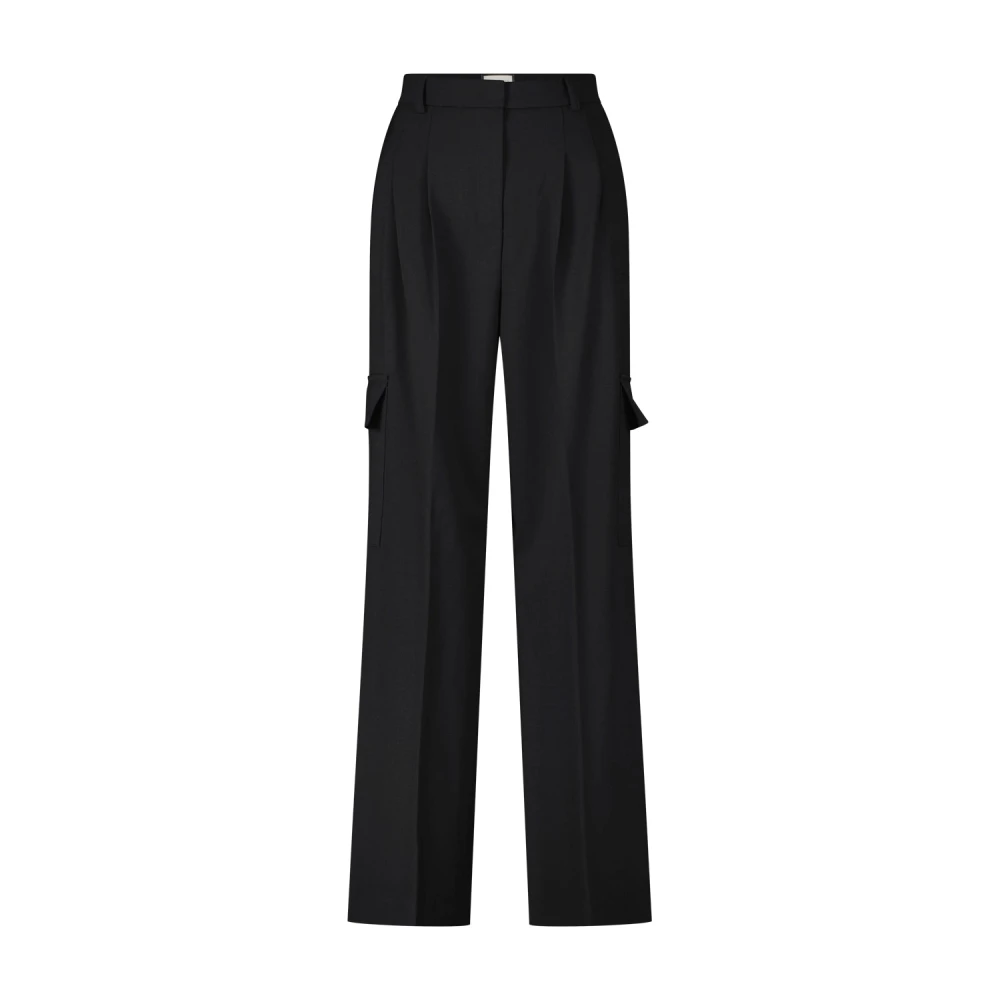 Seductive Relaxte Cargo Broek Frankie Black Dames